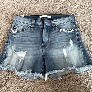 Jean shorts from boutique in Southern California